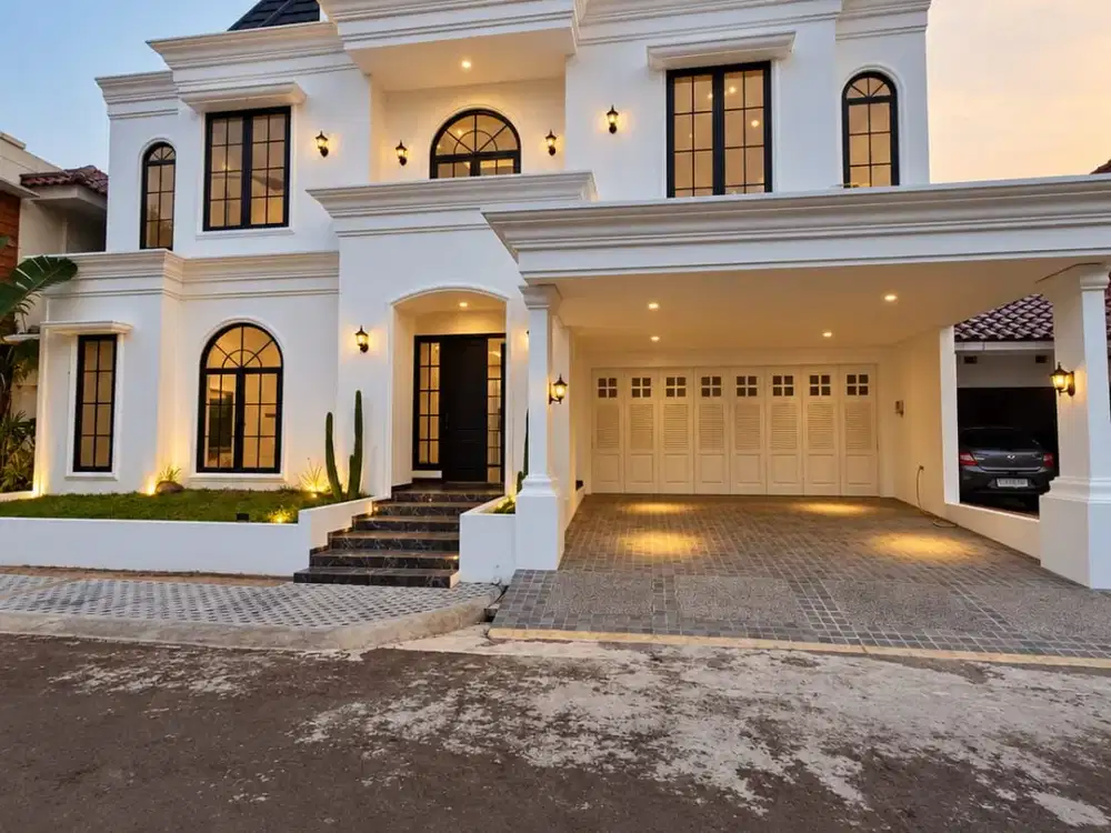 Rumah Baru Mewah dalam Cluster Bintaro Jaya Sektor 9 + Kolam Renang