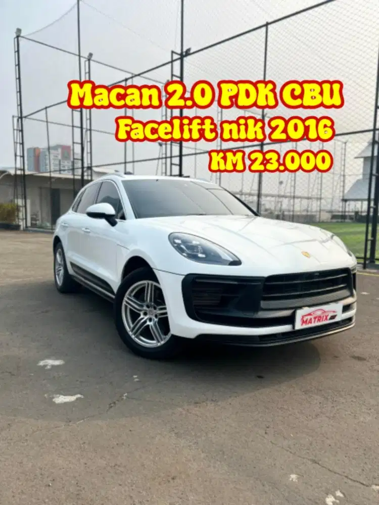 Porsche Macan 2.0 PDK CBU 2017 nik 2016 AT Matic facelift