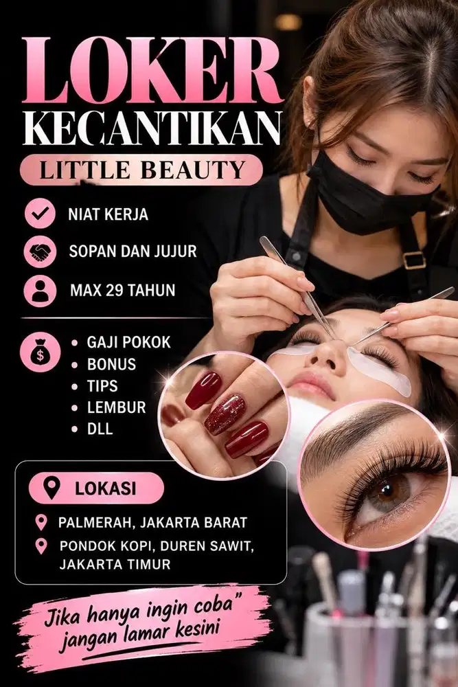 Loker salon kecantikan