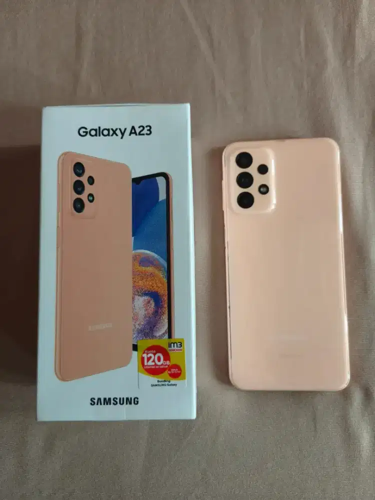 JAUL AJA EDISI BANTU TEMEN SAMSUNG A23 6/128 - FULL SET LENGKAP