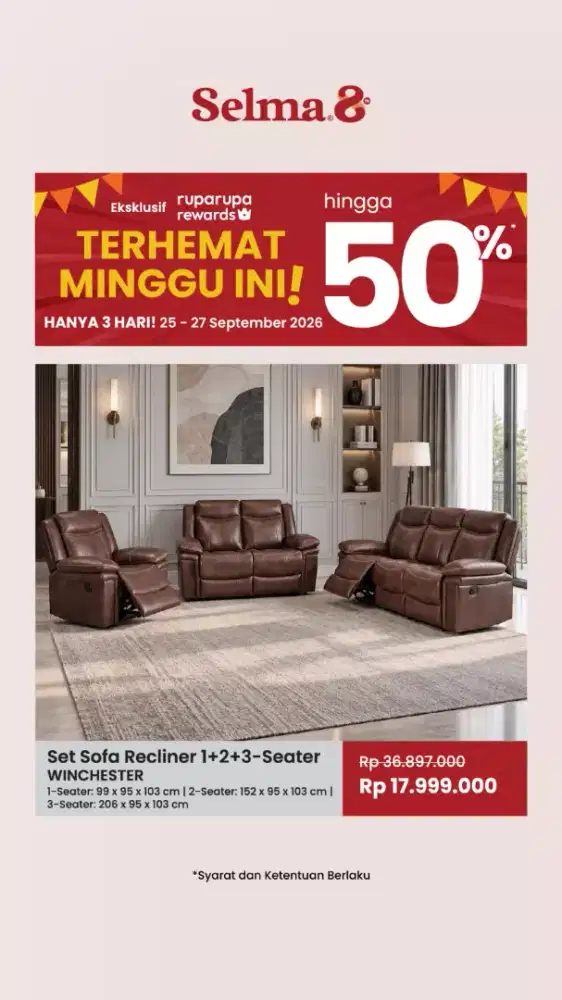 Sofa set Recliner