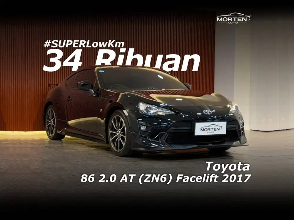 [SUPER Low Km!!!] Toyota 86 2.0 (ZN6) Facelift AT 2017