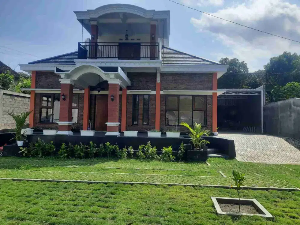 Dijual Rumah Mewah + Ruko Tepi jl Nasional dekat pasar Sentolo