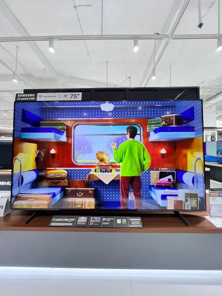 SAMSUNG 4K SMART TV 75 INCH, BISA CICILAN 0%