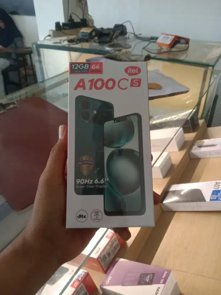 Fast respon WA Itel A100cs 4+8/64 Garansi resmi 1thn