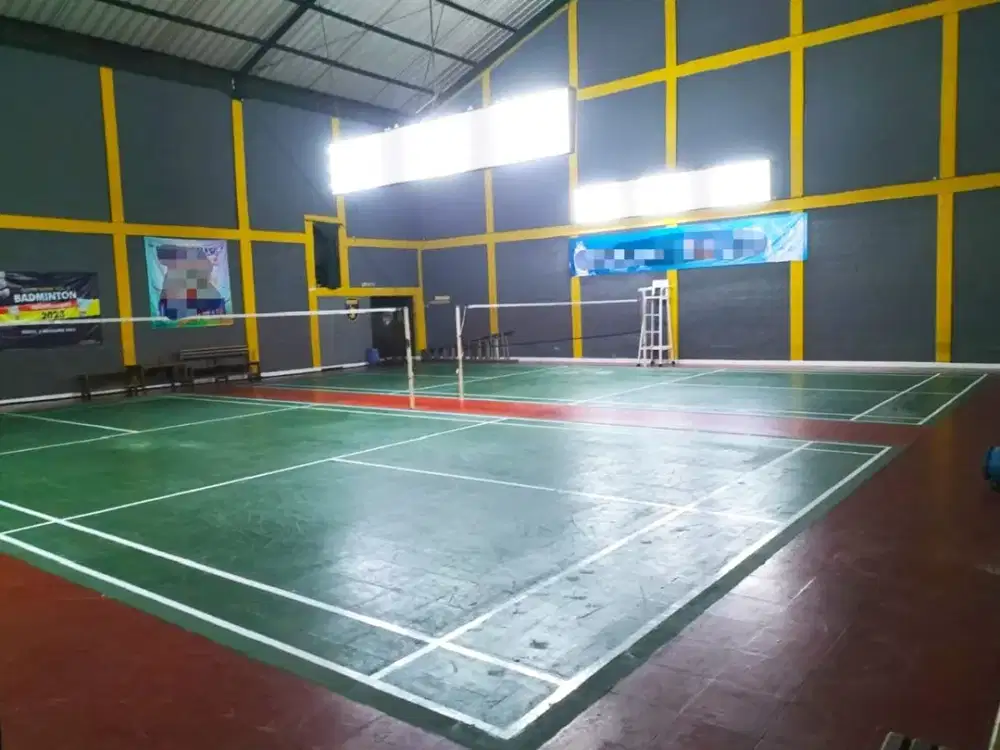 Dijual Gor Badminton Aktif Selalu Full Sewa Lokasi strategis di kota Bandung