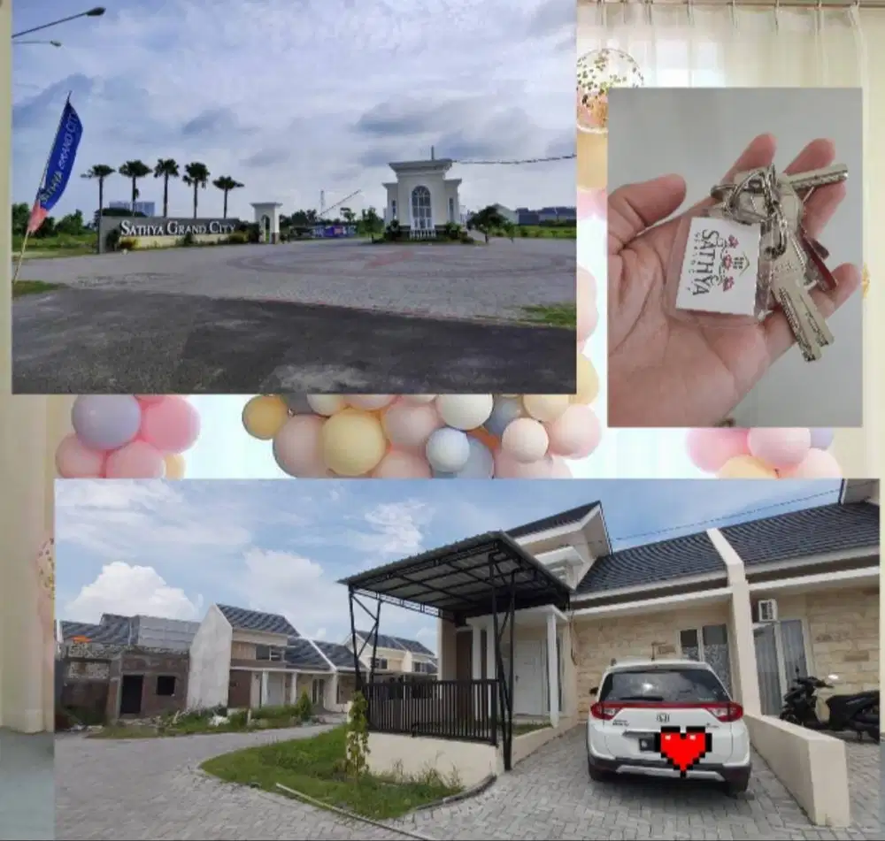 Dijual rumah sathya grandcity kedanyang gresik