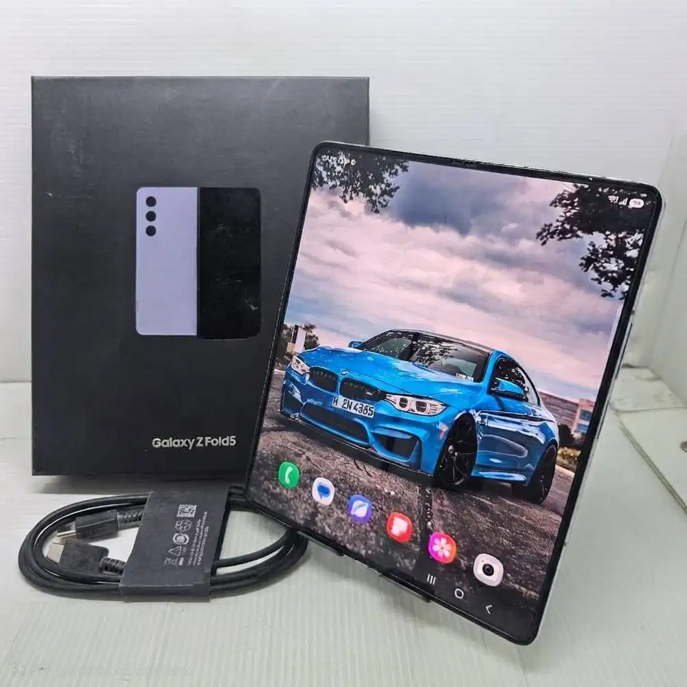 HOT SALE SAMSUNG GALAXY Z FOLD 5 5G 12/256 BLUE EX SEIN NO MINUS FULLS