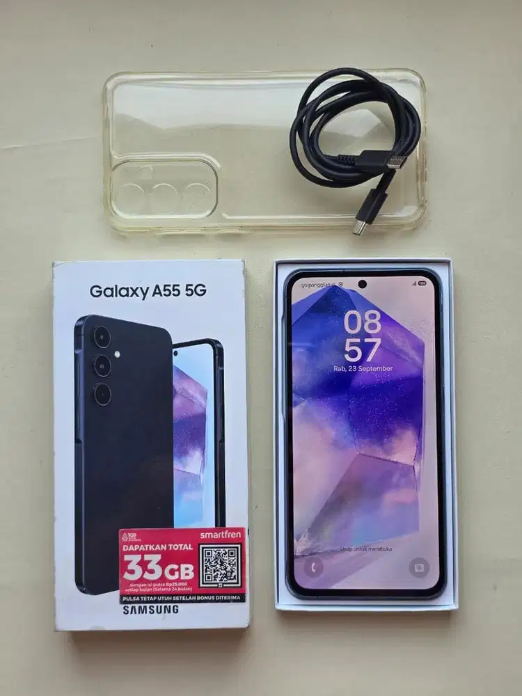 Samsung A55 8/256 - Navy - Like New