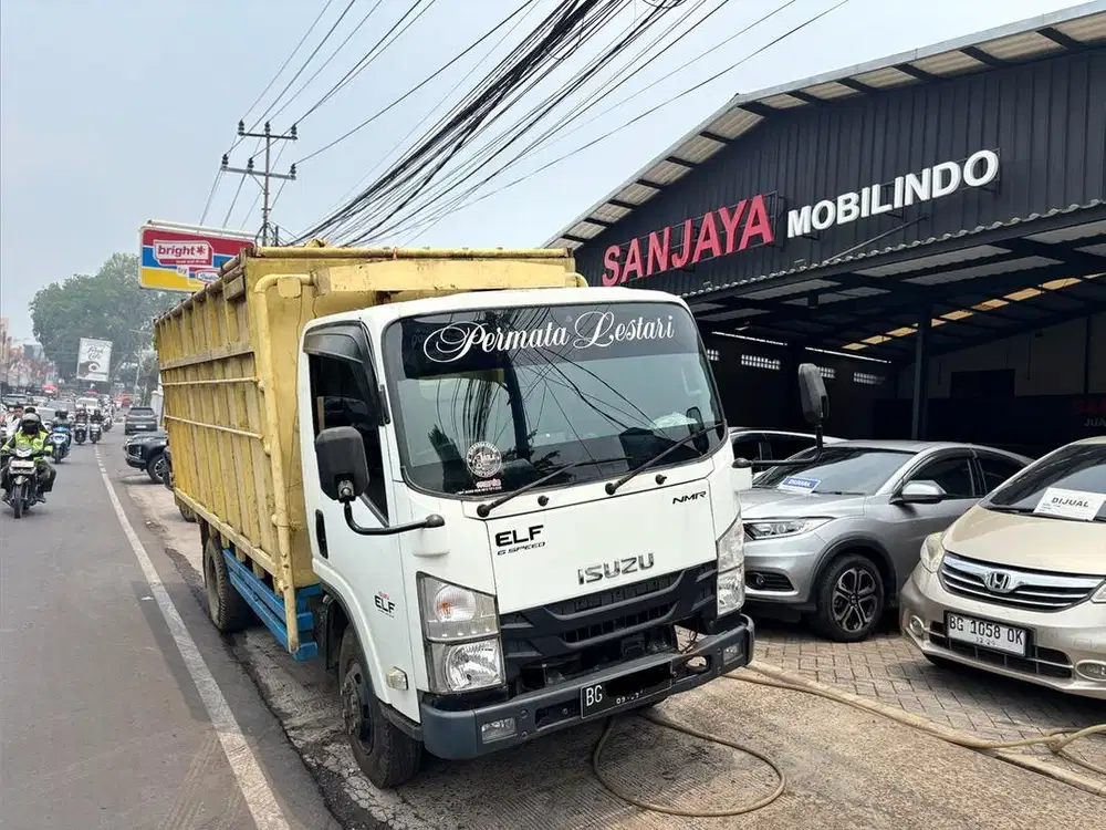 Isuzu ELF NMR Bak Besi 2022/2023,Km 55rb