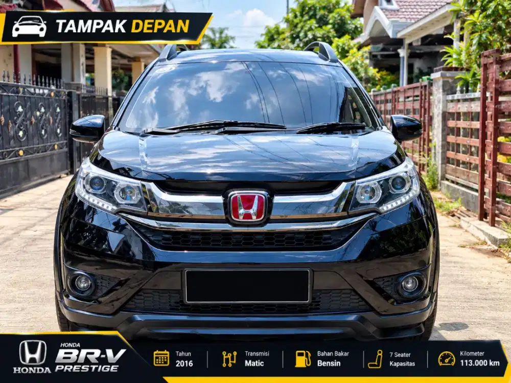 Honda BR-V Prestige 2016 Matic | Tangan Pertama | BPKB On Hand