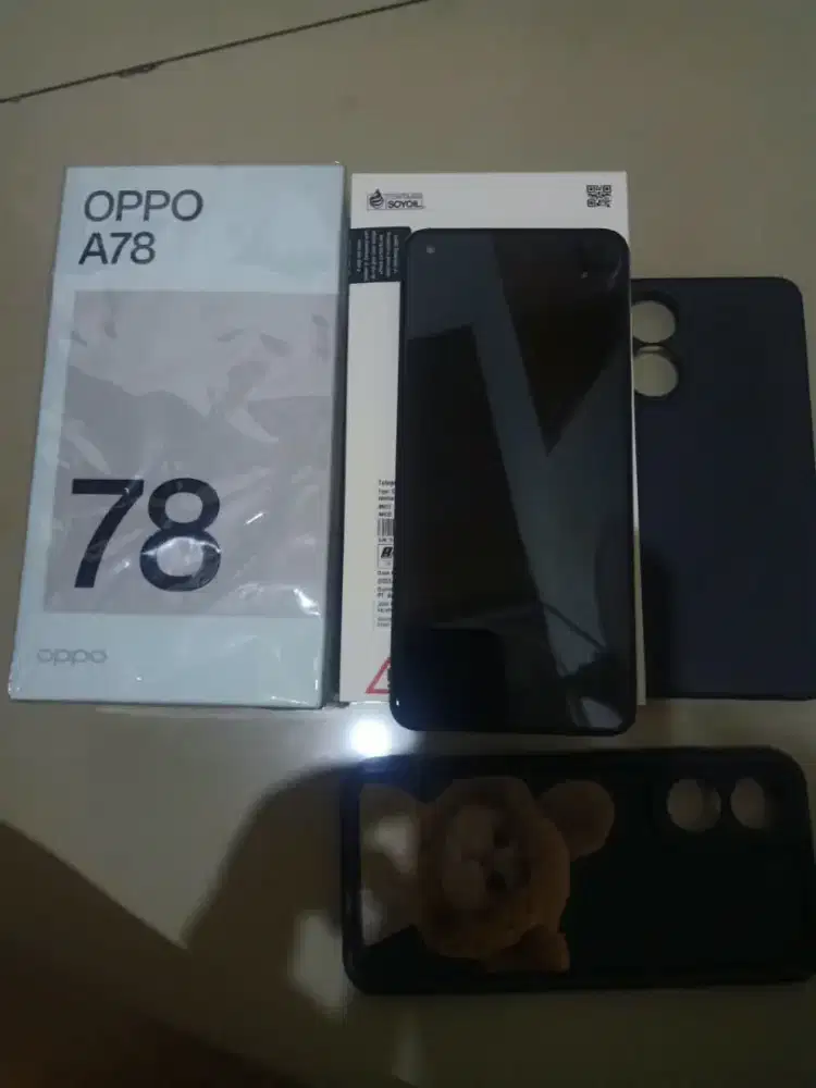 Oppo a78 4g ram 8+4 internal 256gb, pemakaian pribadi