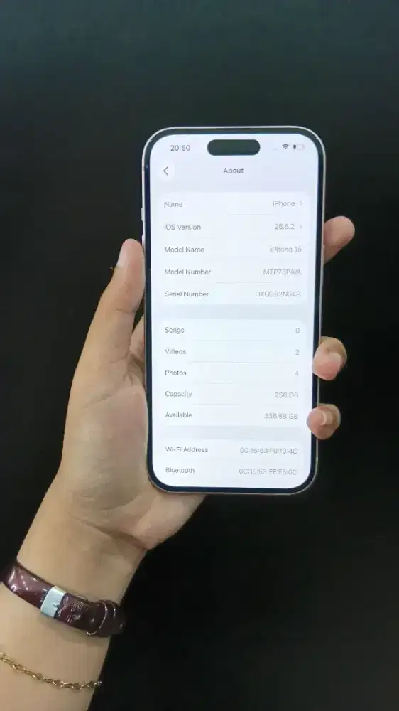 IPHONE 15-256GB-BH 89-ibox