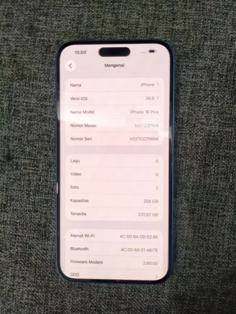 IPHONE 16 PLUS-256GB-IBOX