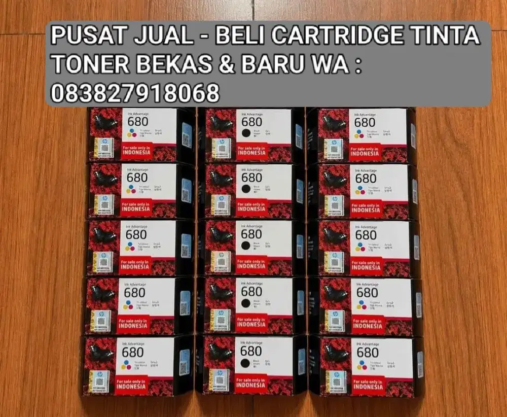 Menerima cartridge tinta printer bekas