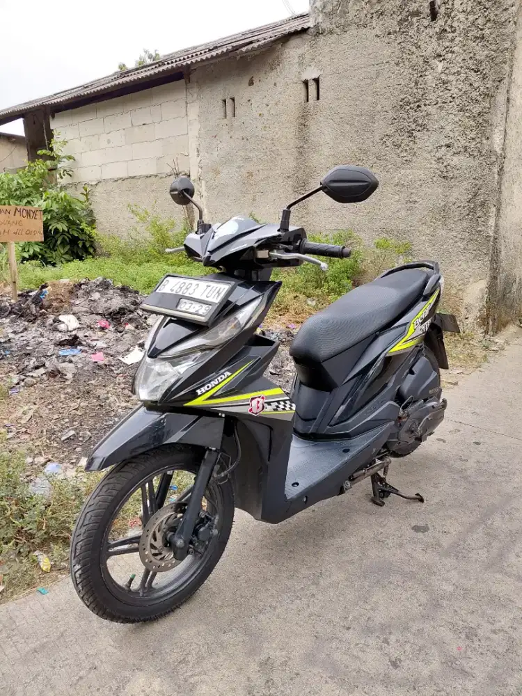 Beat eco tahun 2018 plat dki