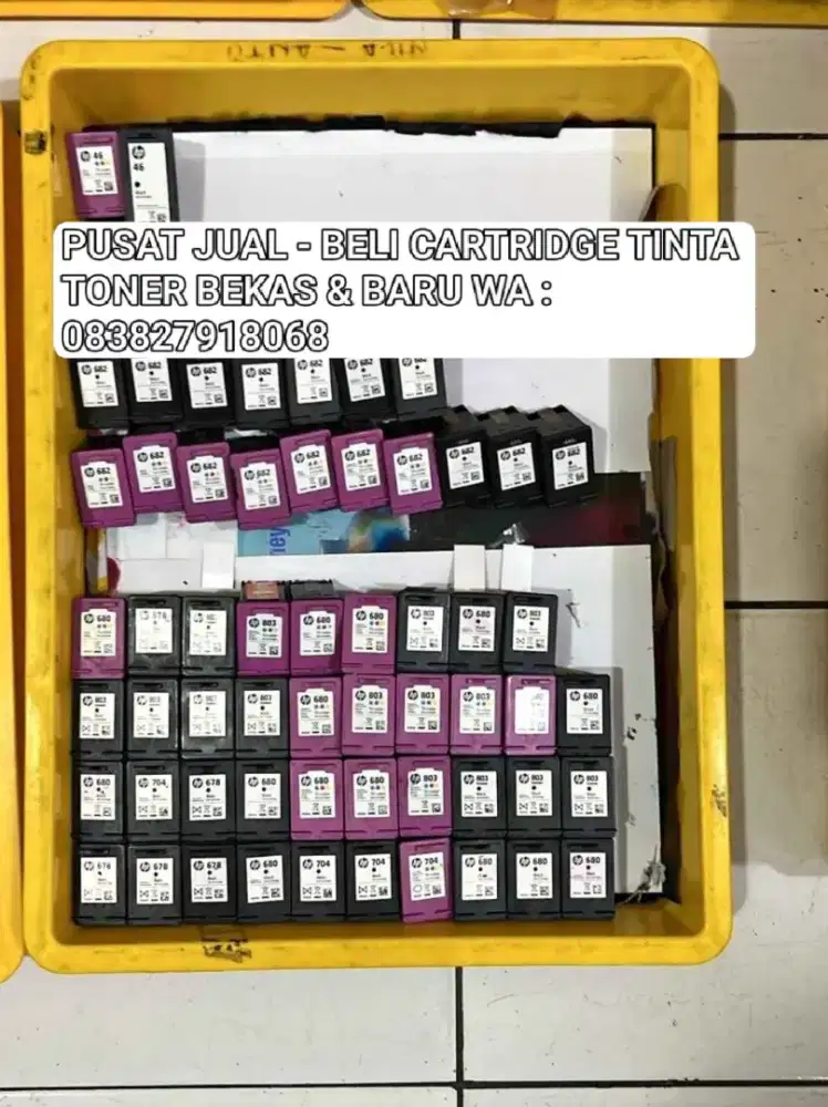 Menerima jual beli cartridge tinta printer