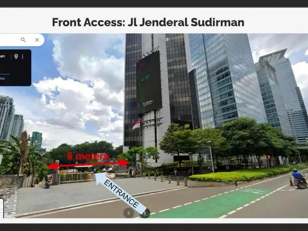 Dijual Tanah Premium, hampir 1 hektar (ha) termurah Area jl Sudirman, Jakarta Selatan, Indonesia