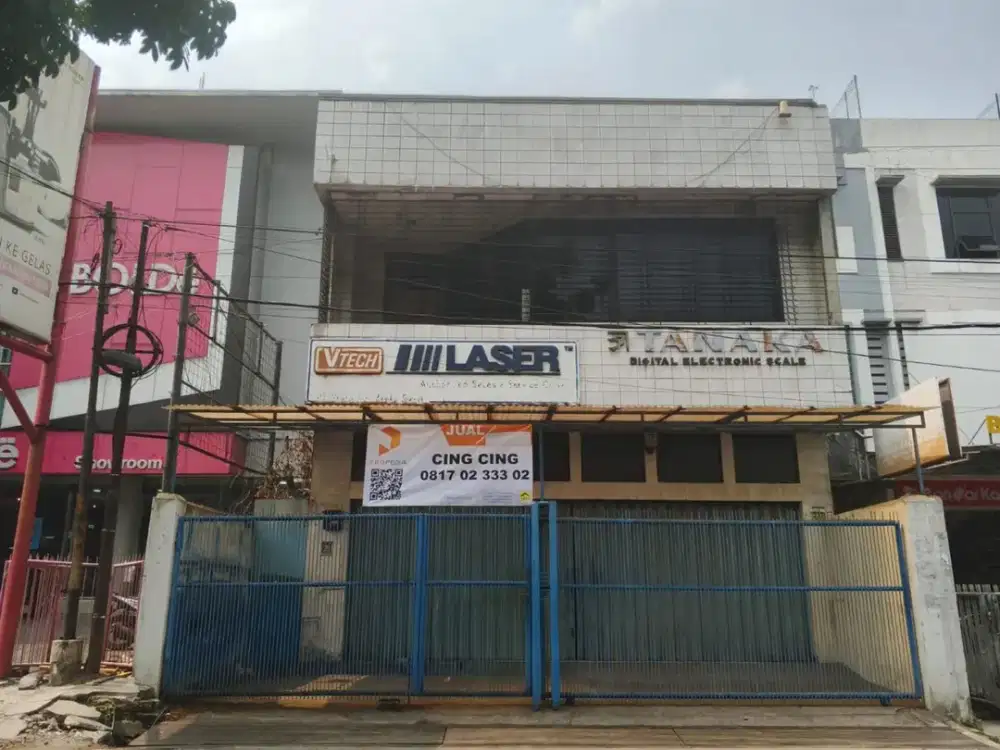 Rumah usaha 2 lantai di Kalipah Apo
