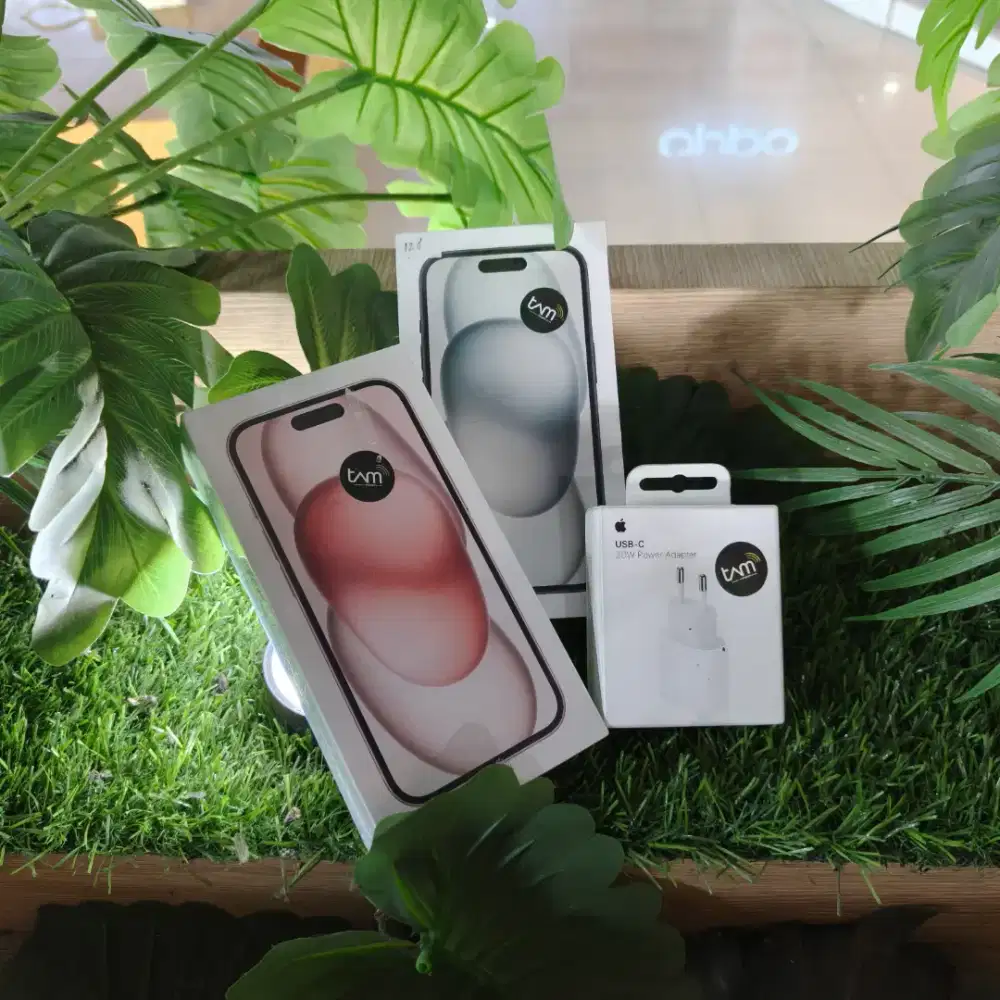 iPhone 15 128gb Free Adapter Bisa TukarTambah Kredit