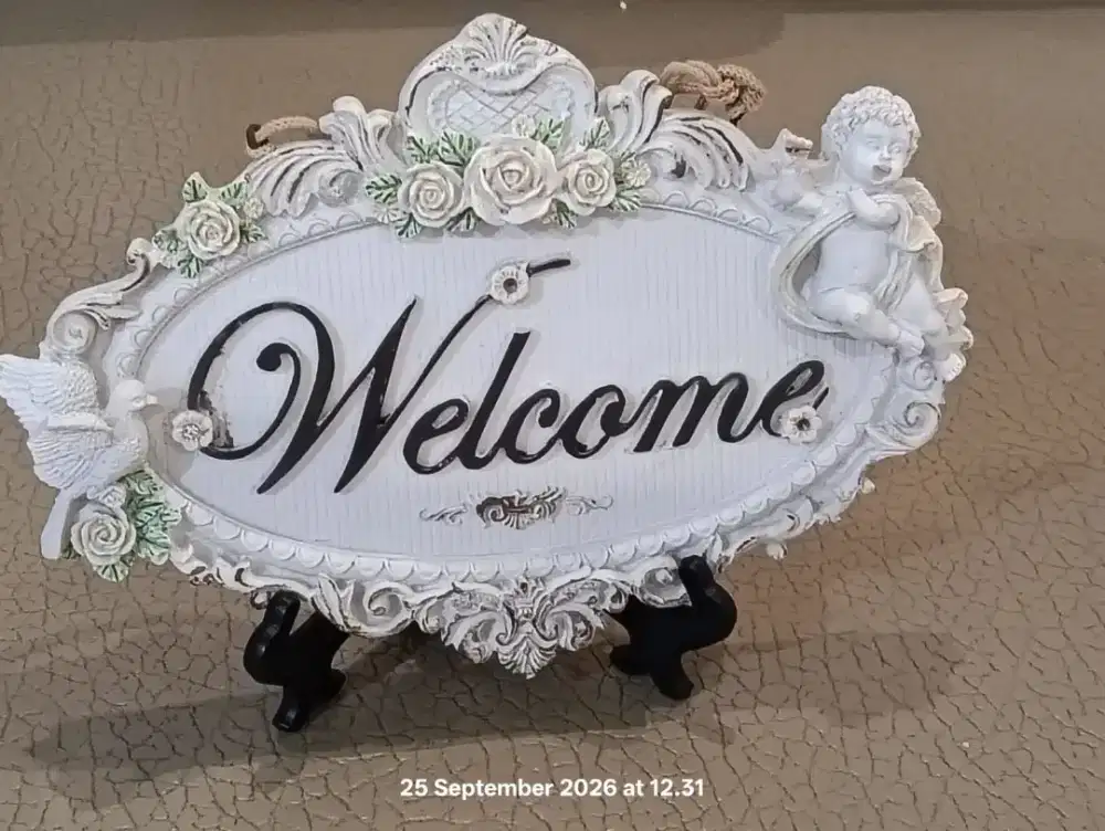 Pajangan Dinding Welcome