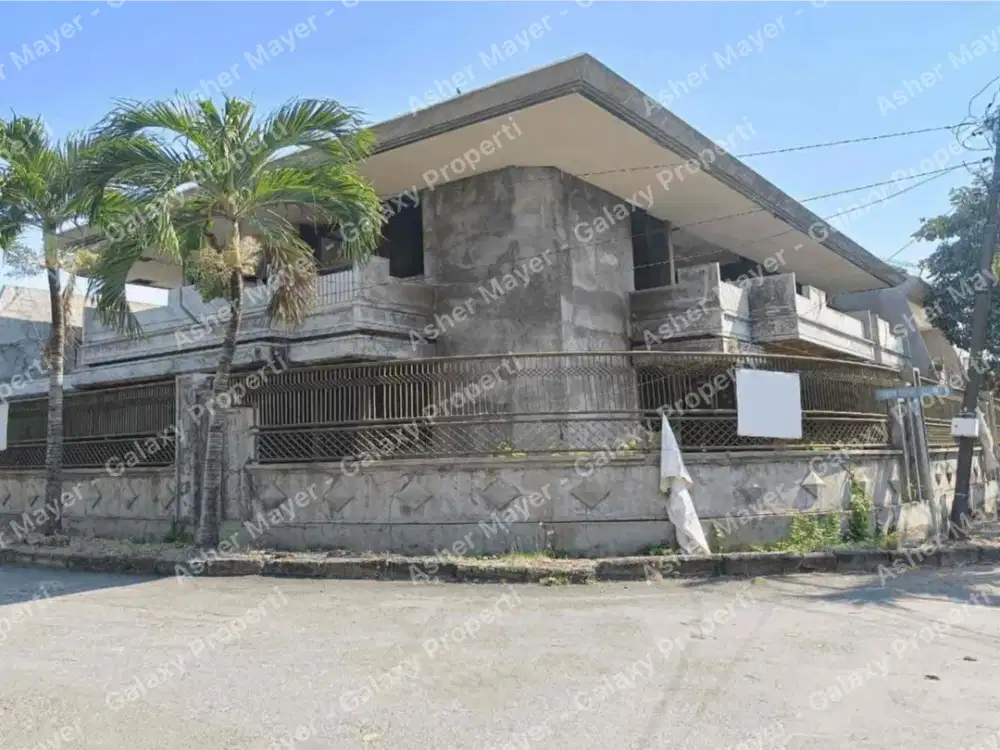 Langka! Rumah Hook Mewah Hitung Tanah Darmo Harapan Surabaya Barat