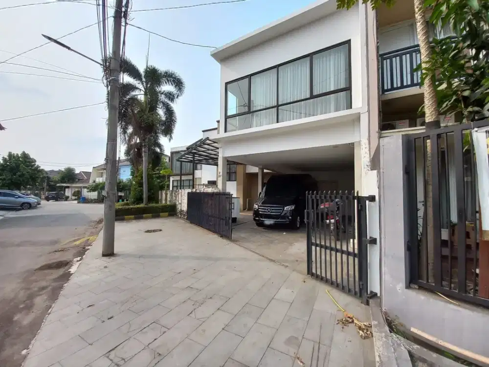 Jual Rumah Hook Villa Melati Mas, Siap Huni