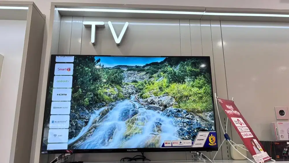 Tv lagi banjir promo, tambah 200 bisa dapetin yg 45 inch