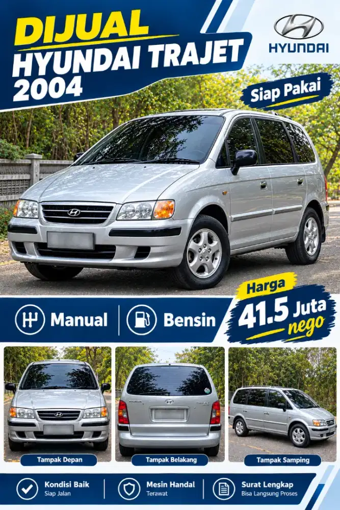 Hyundai Trajet 2004 Bensin