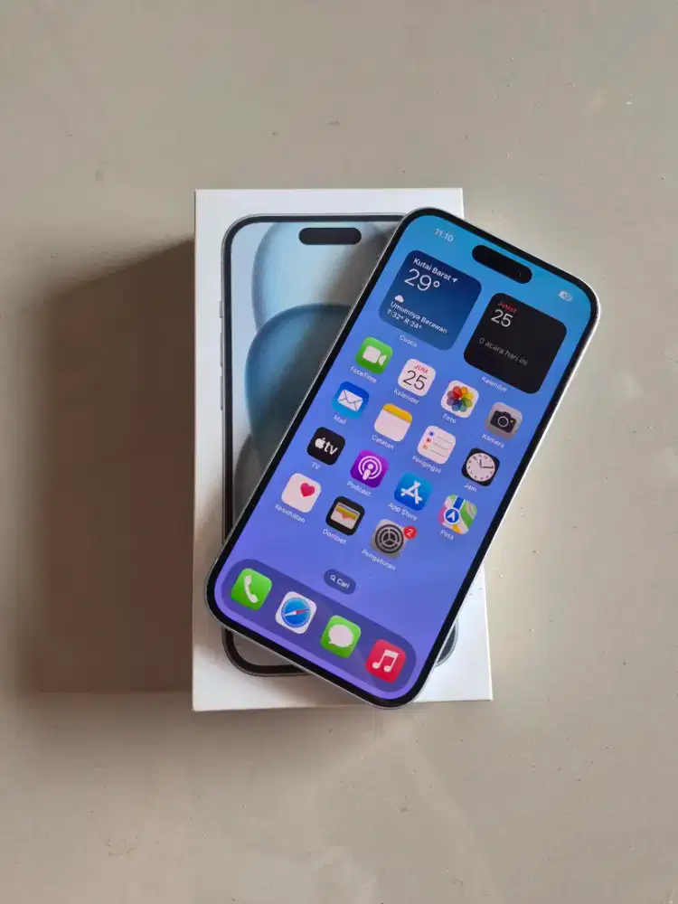 iPhone 15 Blue Resmi iBox 128 GB