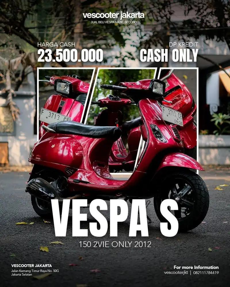 VESPA S 150 2VIE 2012