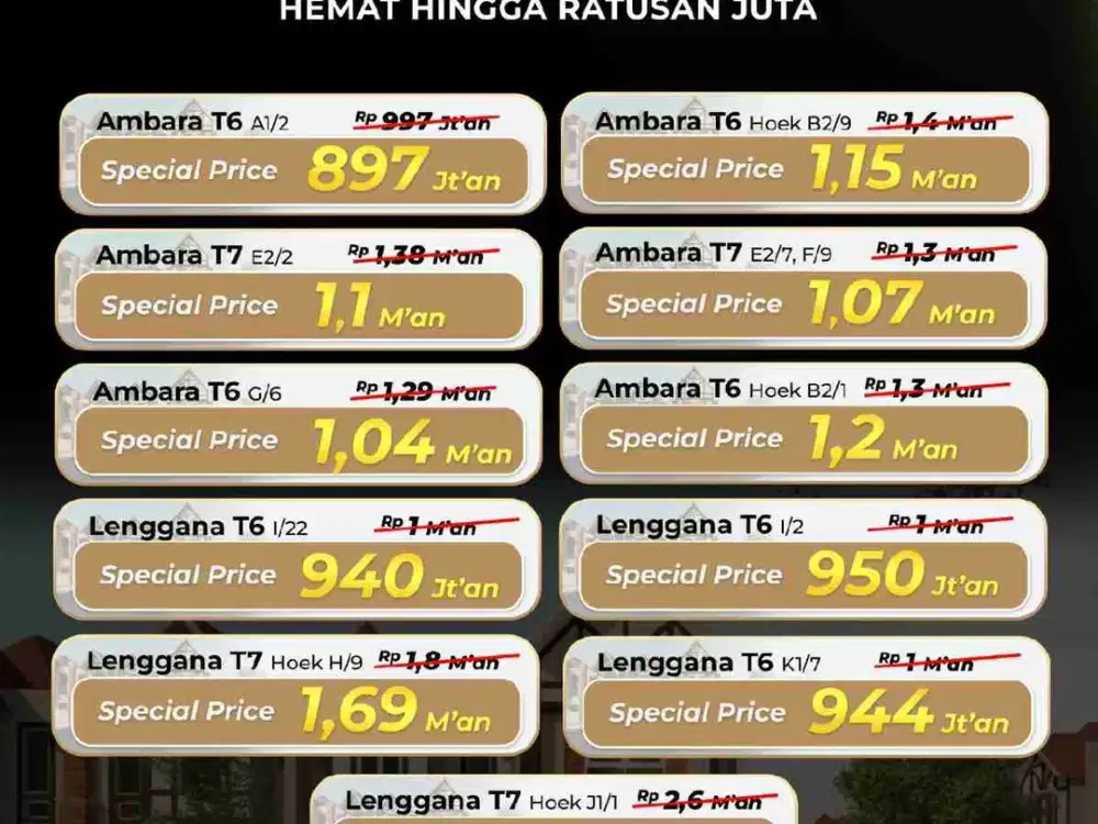 SIAP HUNI RUMAH SERPONG KPR 6 JUTAAN AKSES STASIUN 13 MENIT DAN 18 MENIT KE TOL