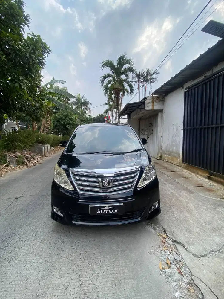 alphard 2,4 G ATPM 2012, mint condition, record, tangan 1 dari baru