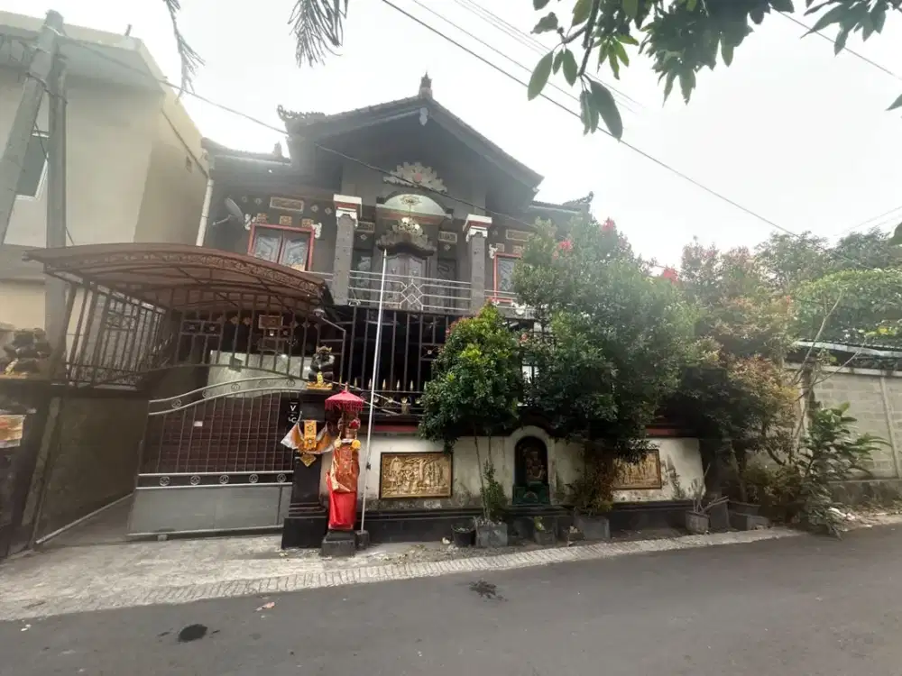 Rumah 2Lantai Dekat Pusat Kota Jl Moh Yamin Renon Denpasar