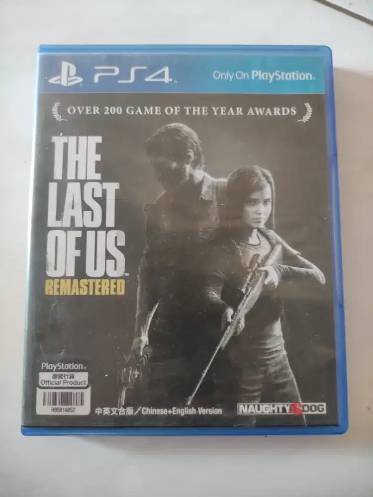 Kaset PS4 TLOU 1 The Last of Us