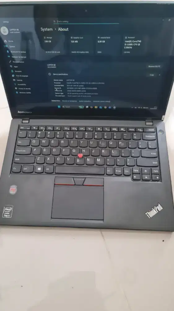Laptop Lenovo Thinkpad X250