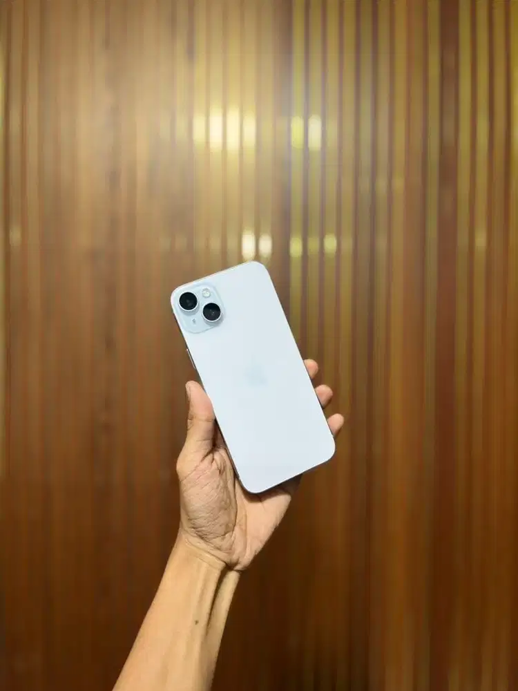 Iphone 15 plus 128gb blue resmi indo