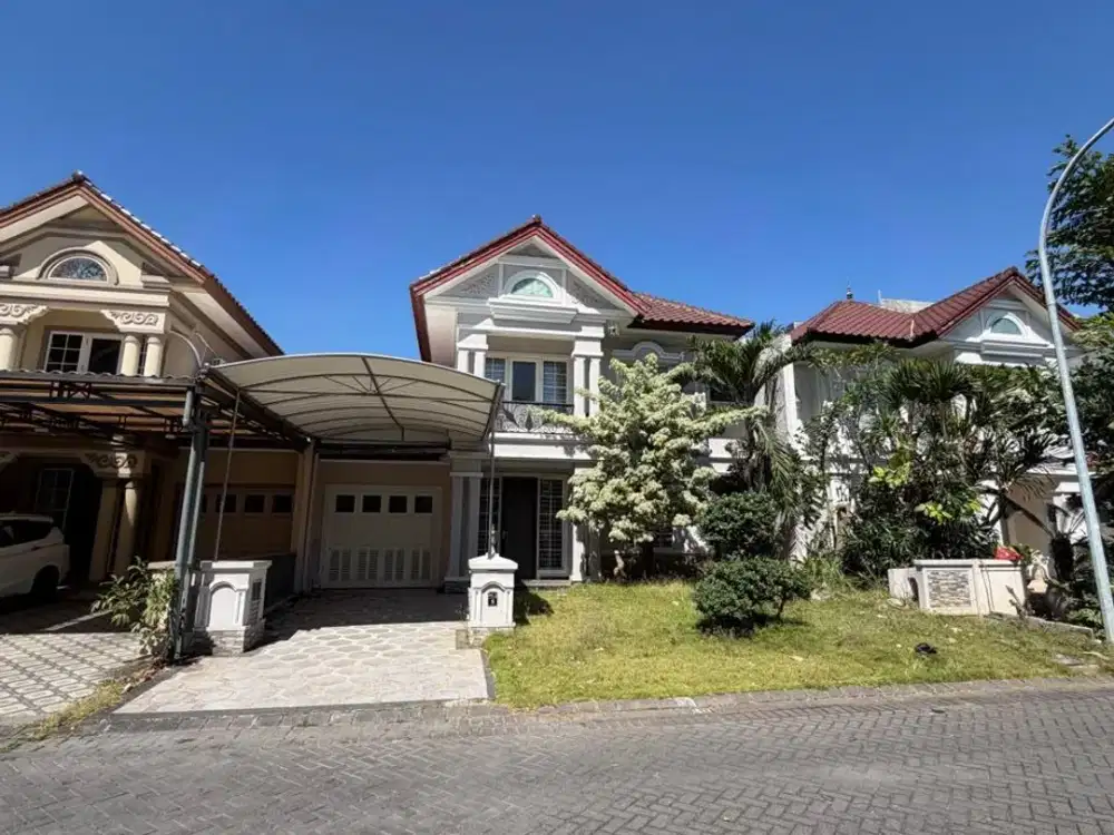 Termurah Rumah 2 Lantai Lebar 12 di Villa Bukit Regency 3 Pakuwon Indah, Surabaya Barat