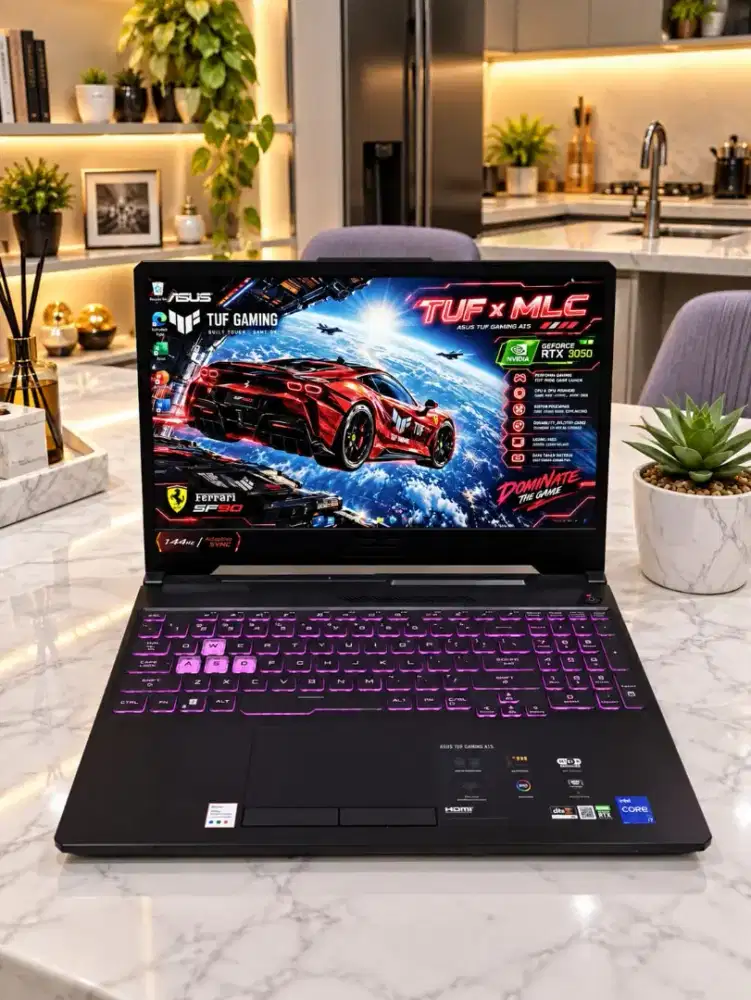 ASUS TUF F15 Core i7 Gen11 RTX 3050 Mulus Like New