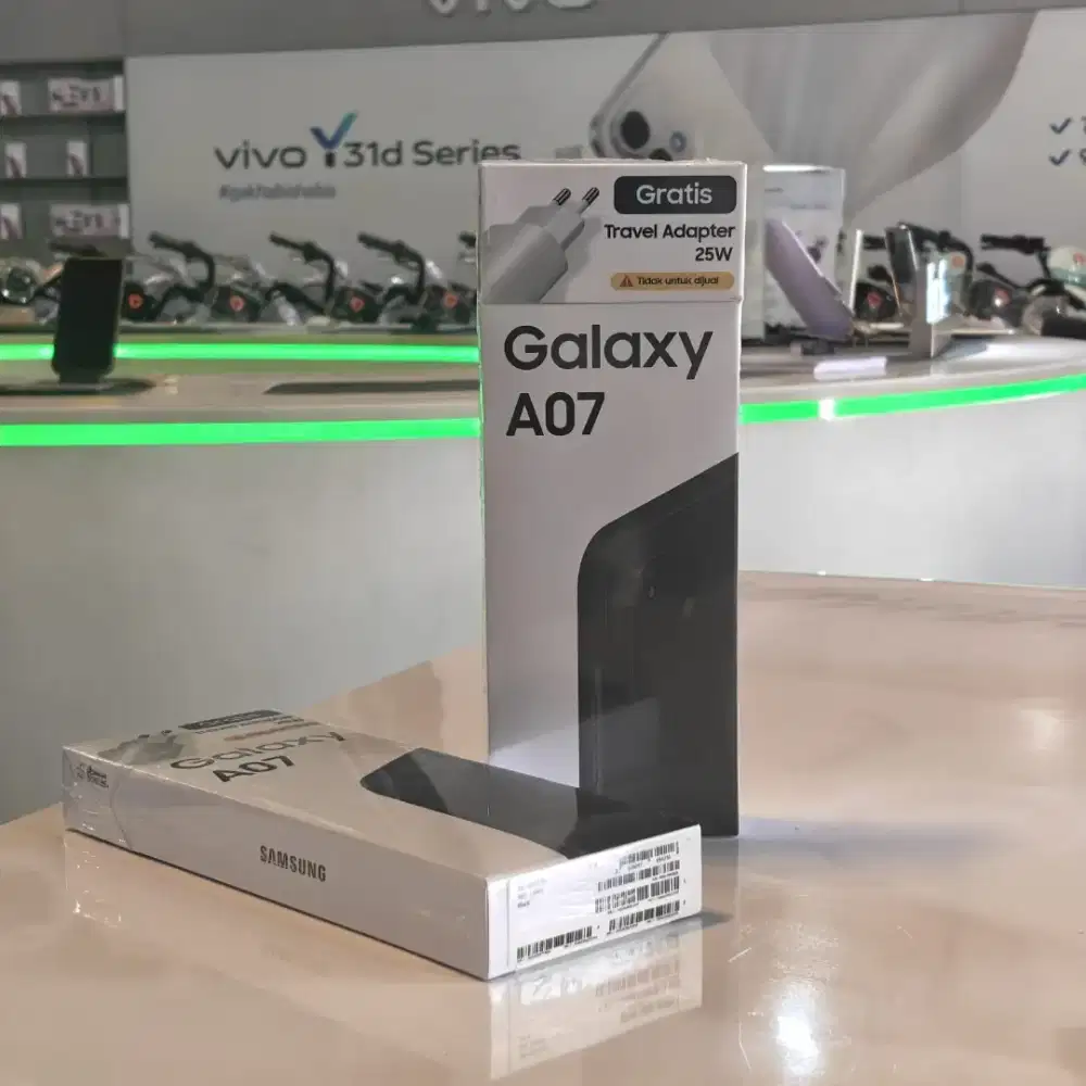 SAMSUNG A07 4/64 DISKON 300RIBU BISA DIANTAR GRATIS ONGKIR