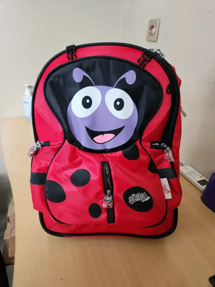 TAS RANSEL KOPER  THE CUTIES PAL KIDS  SERI  LADY BUG