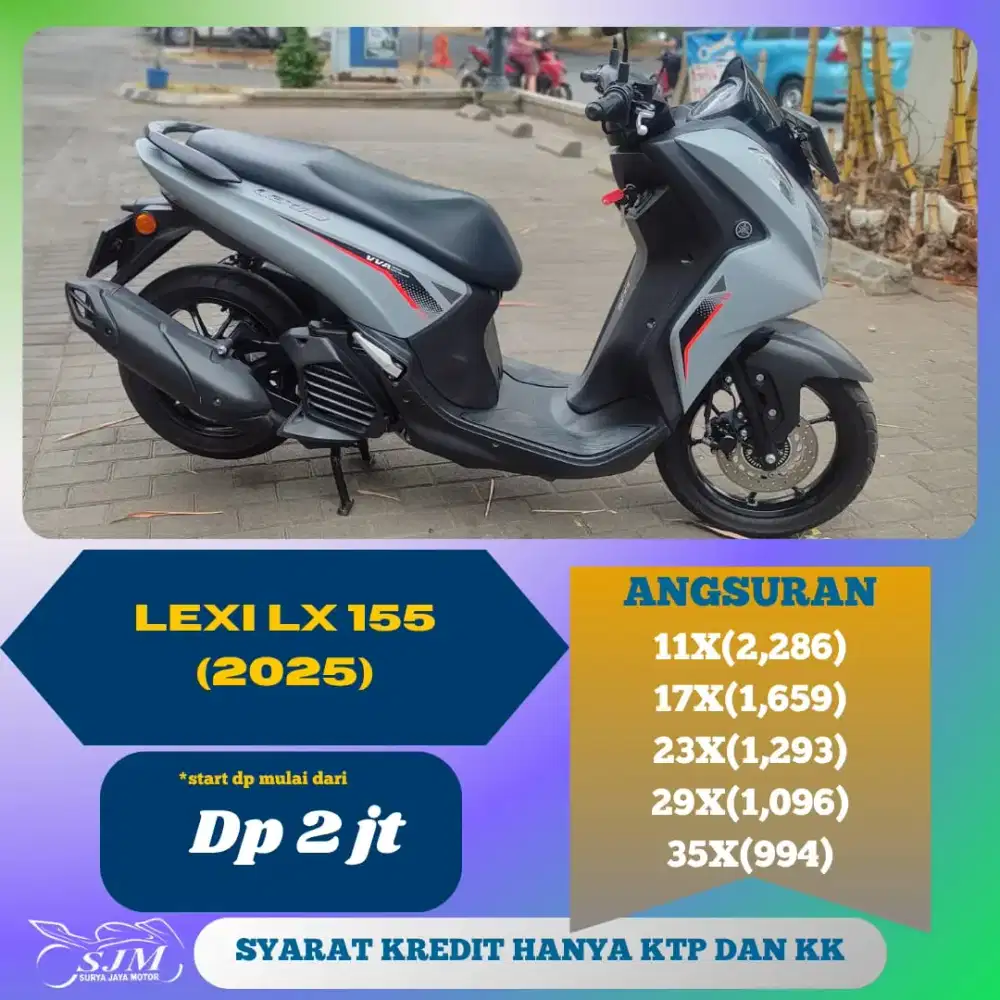 YAMAHA LEXI LX 155 2025 CASH & KREDIT