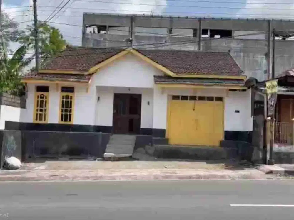 Rumah Lokasi Strategis Pinggir Jalan di Jendral Sudirman Salatiga