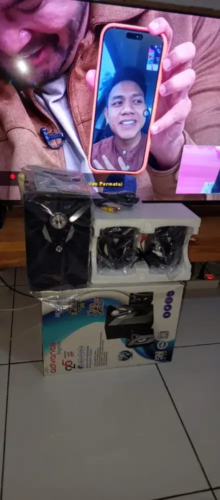 SPEAKER AKTIF BLUETOOTH FM RADIO ADVANCE