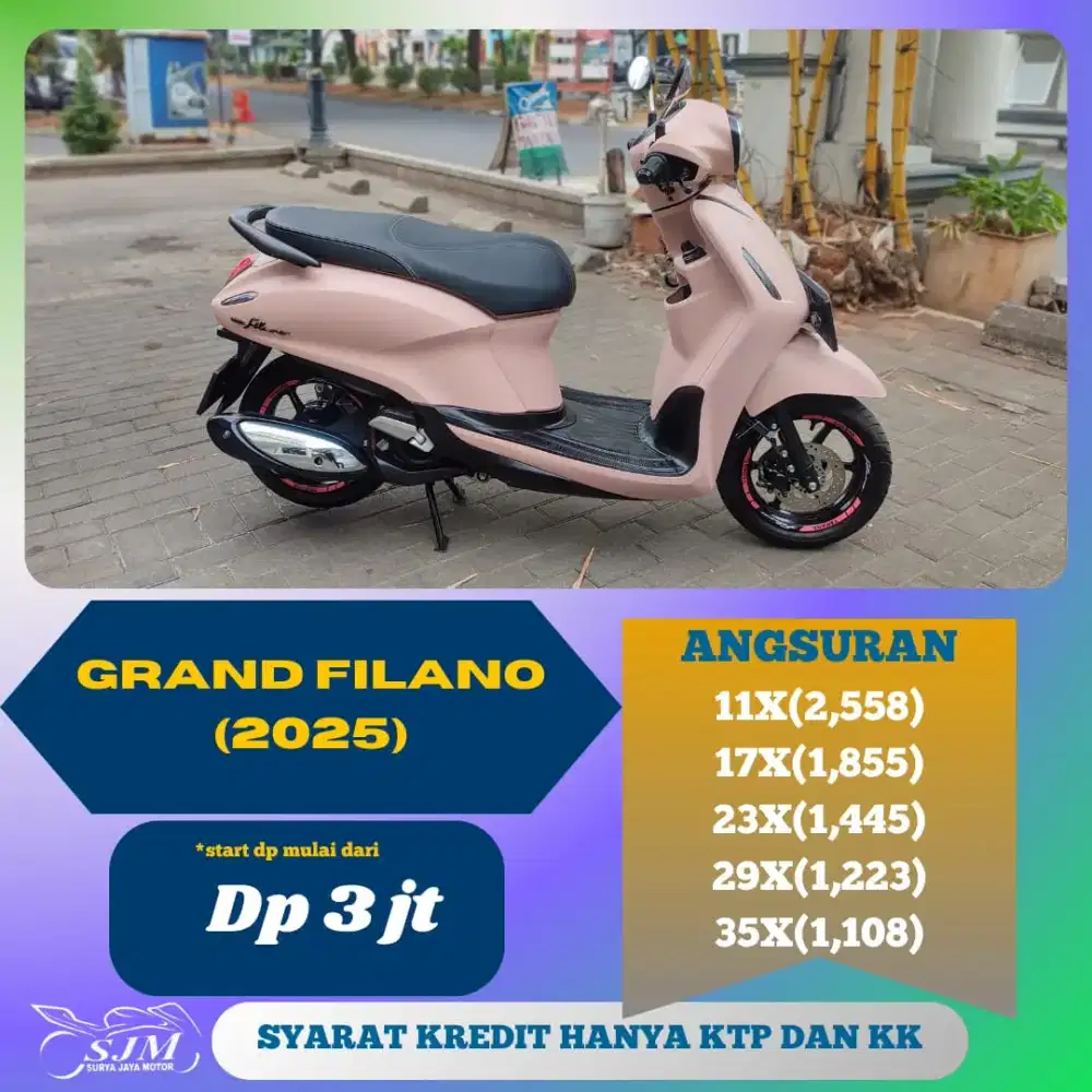 YAMAHA GRAND FILANO 2025 PAJAK HIDUP