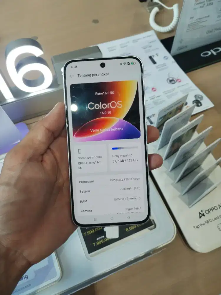 Oppo reno 16F 8/128 GB
