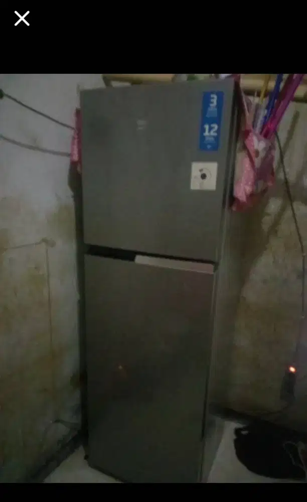Kulkas beko pintu dua
