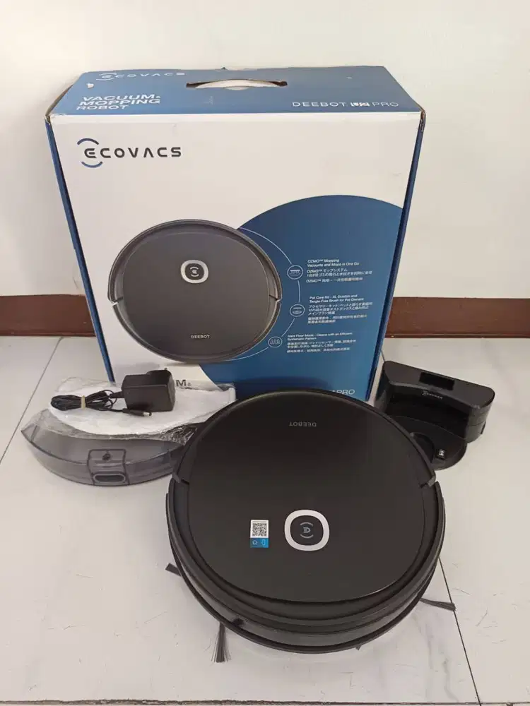 Robot Pembersih Lantai Ecovacs Vacuum Mopping Robot Deebot
