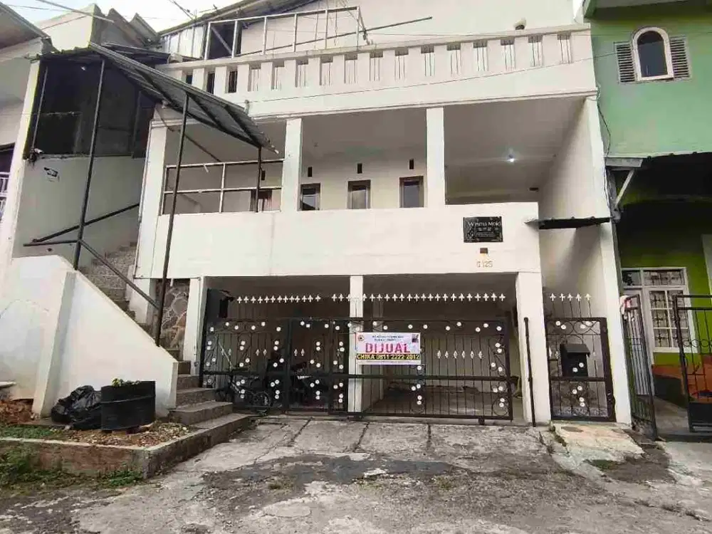 jual rumah bonus kontrakan aktif income 4jt an lt137/200 hrg850 bandung timur