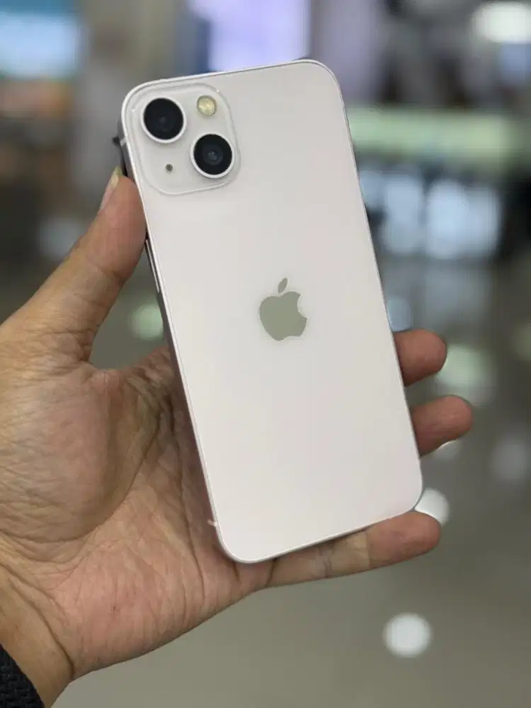 Iphone 13 128Gb pink second BEACUKAI muluss no minus aman permanen